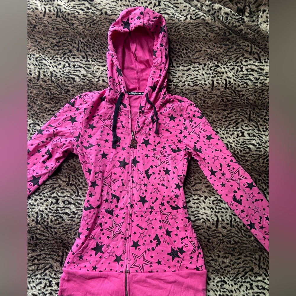 Abby Dawn by Avril Lavigne Scene/Mcbling zip up hoodie